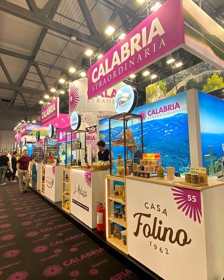 CasaFolino booth detail at TUTTOFOOD Milano 2026