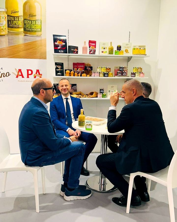 CasaFolino team and products at TUTTOFOOD Milano 2026