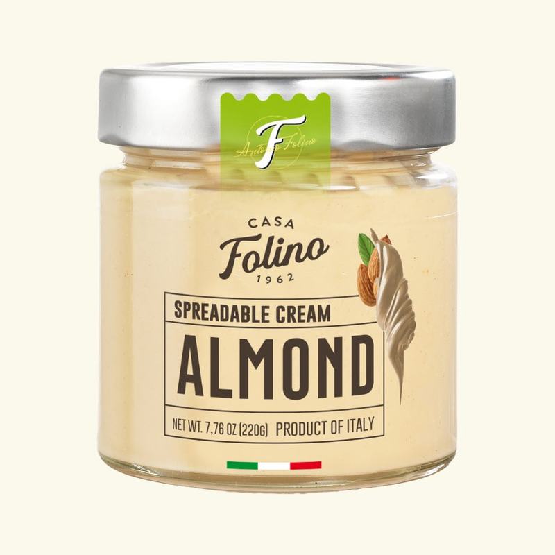 Almond spreadable cream