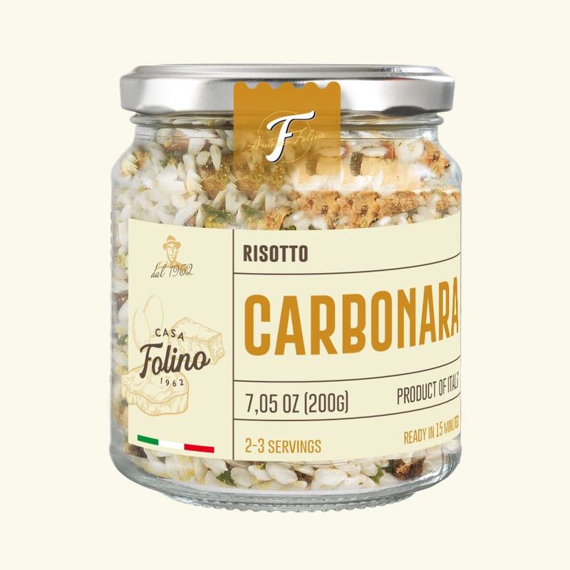 Carbonara risotto