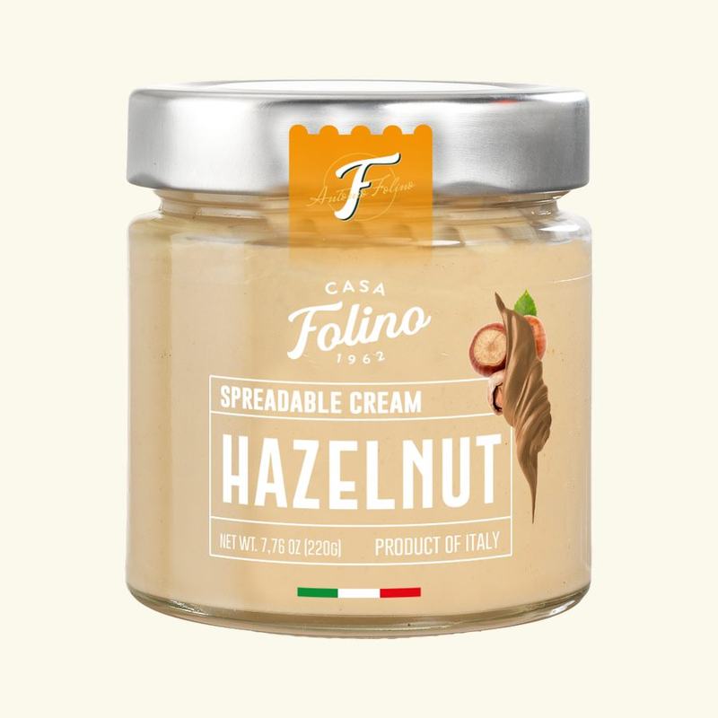 Hazelnut spreadable cream