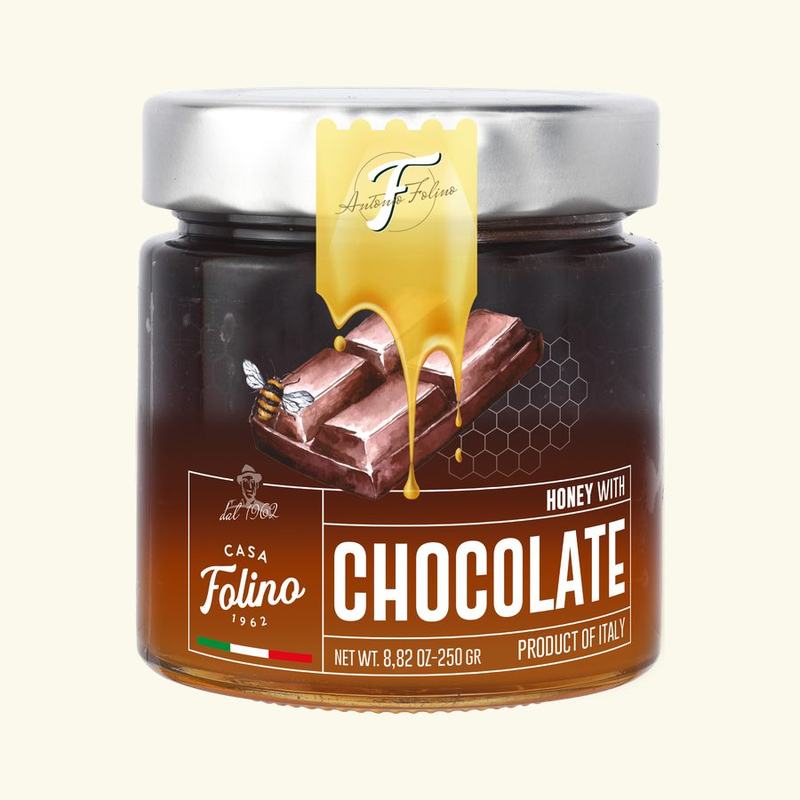 Honey with chocolate