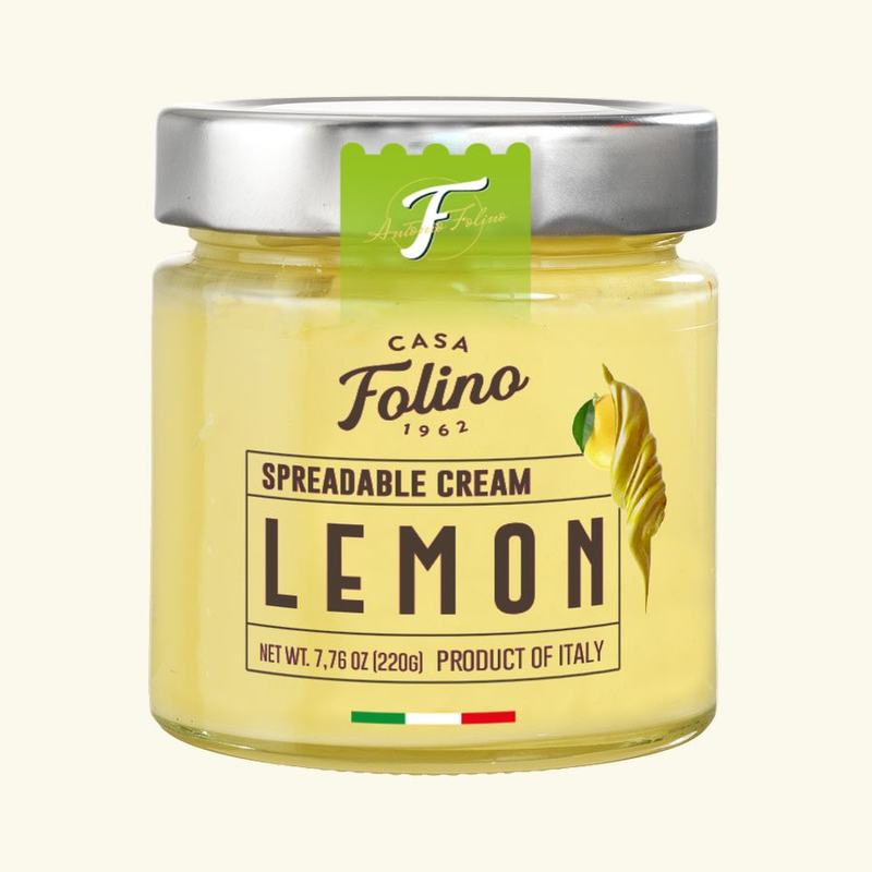 Lemon spreadable cream