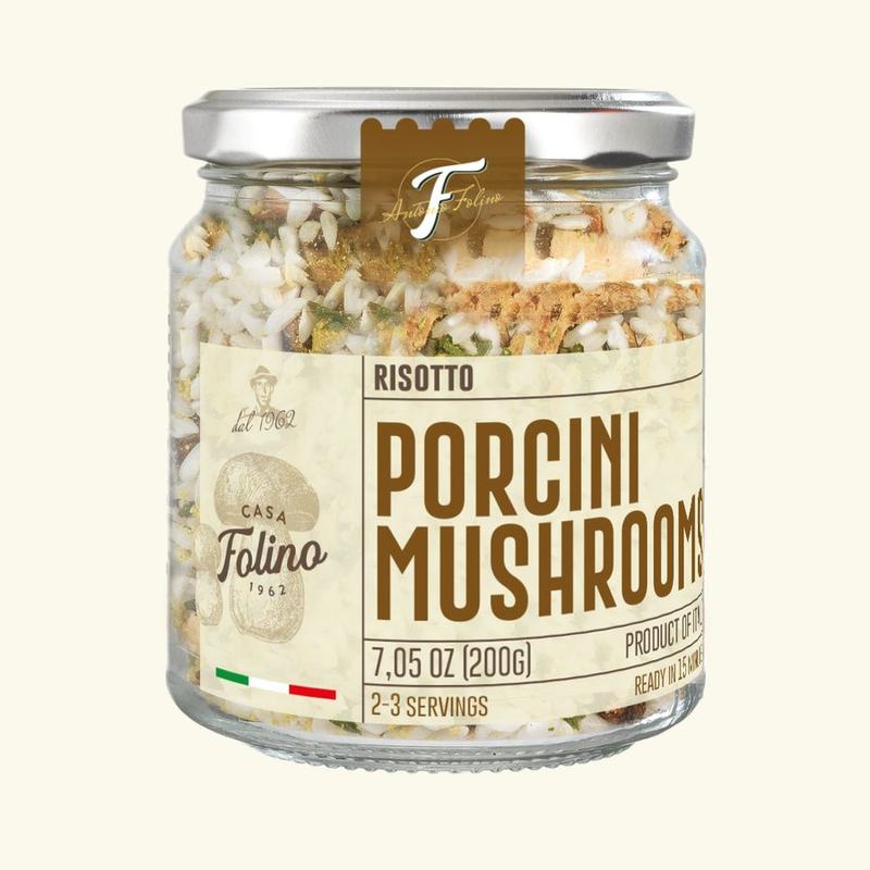 Porcini mushrooms risotto