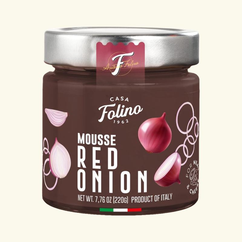 Red onion mousse